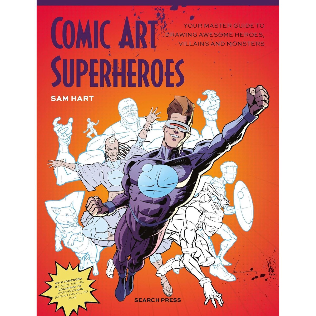 COMIC ART SUPERHEROES