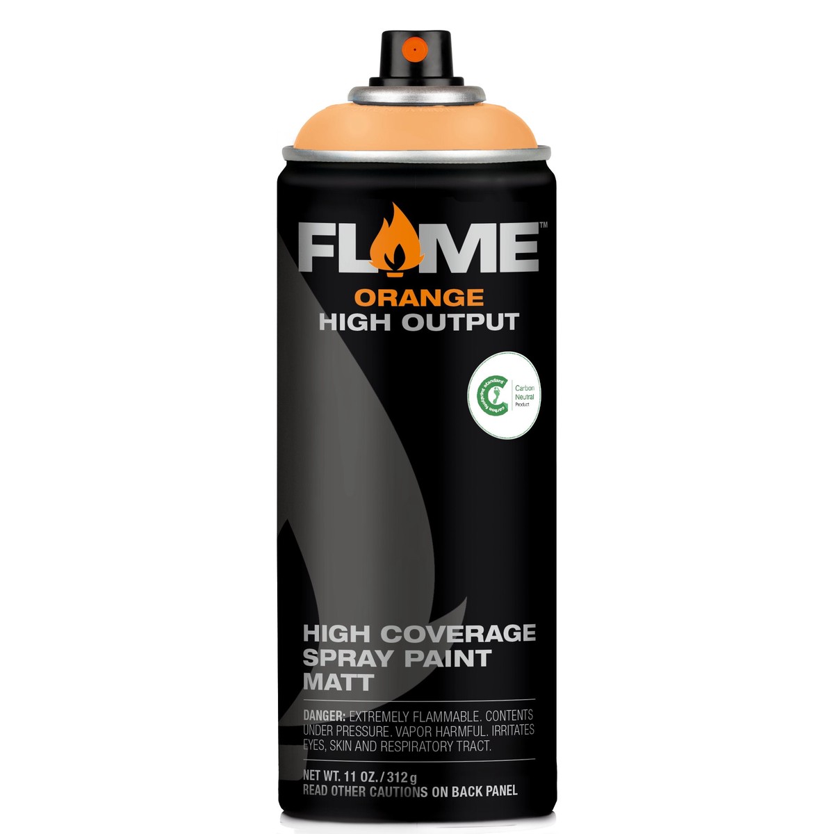 FLAME ORANGE SPRAY PAINT #200 PEACH