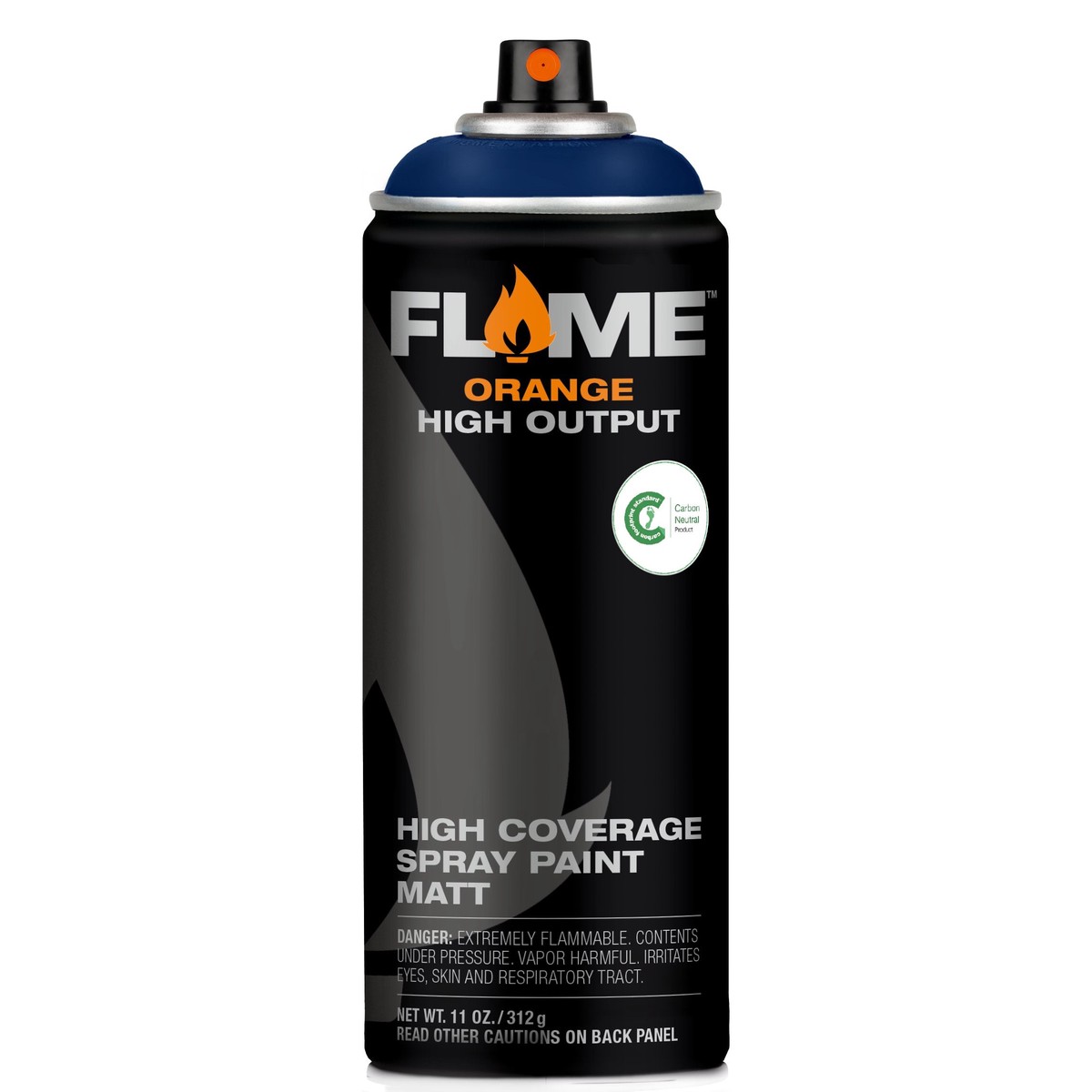 FLAME ORANGE SPRAY PAINT #522 SAPPHIRE BLUE