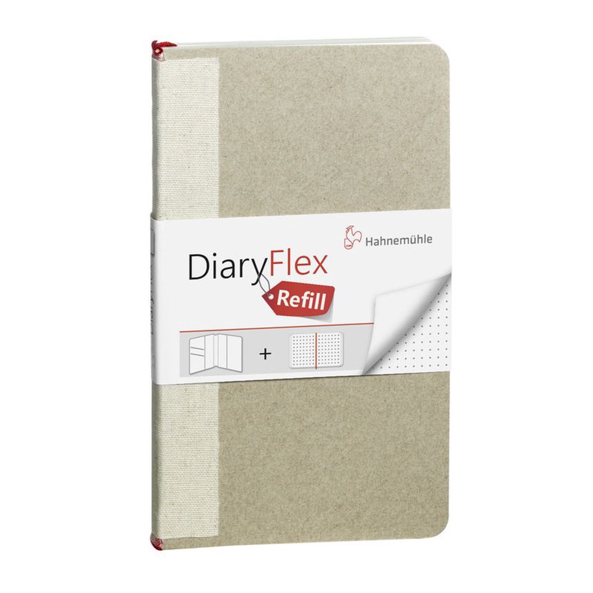 HAHNEMUHLE DIARYFLEX REFILL PAPER DOTTED