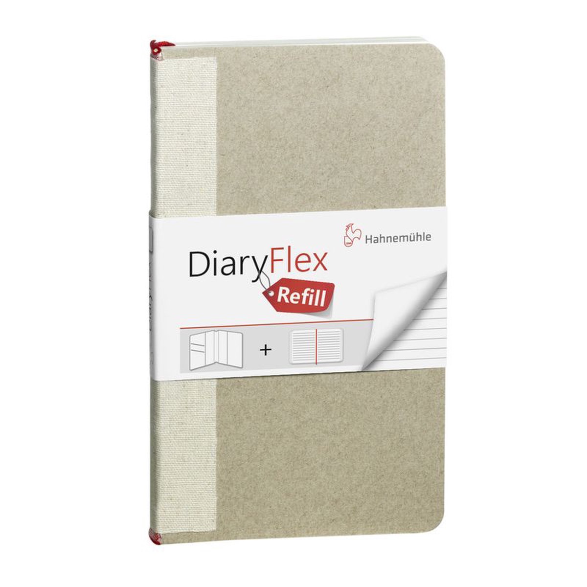 HAHNEMUHLE DIARYFLEX REFILL PAPER RULED