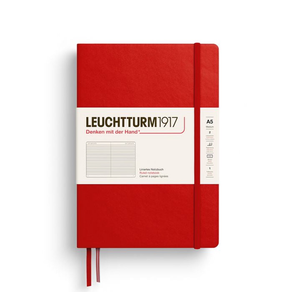 Leuchtturm1917 Notebook Cherry Ruled