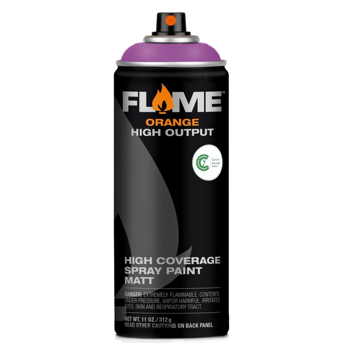 FLAME ORANGE SPRAY PAINT #396 VIOLET