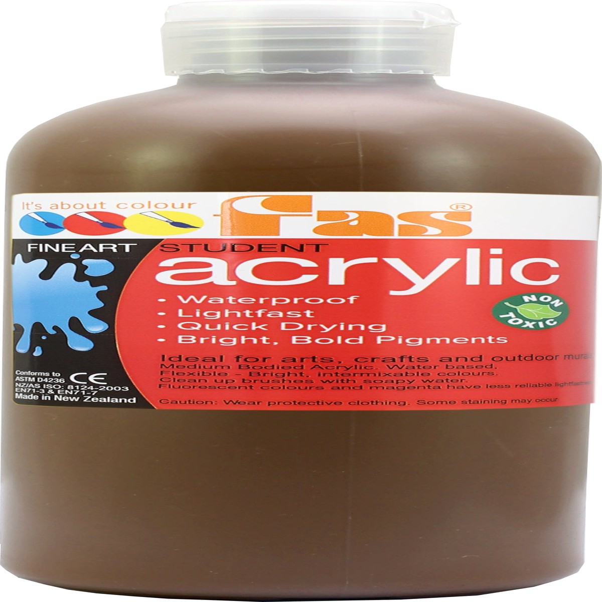 FAS STUDENT ACRYLIC RAW UMBER