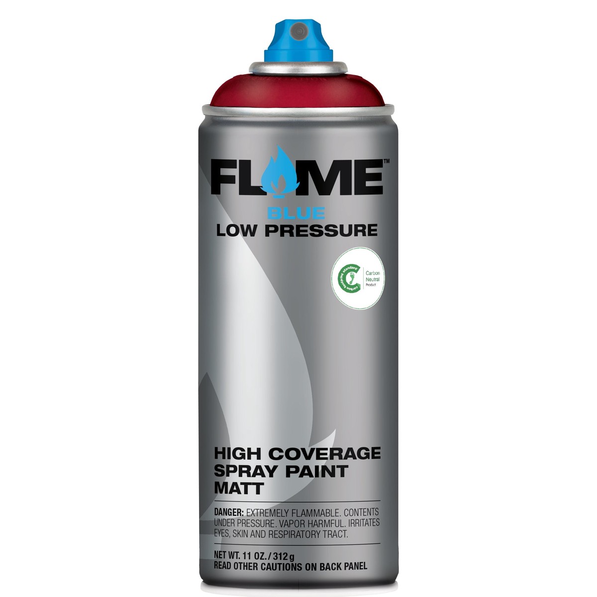 Flame Blue Spray Paint #313 Cherry Dark