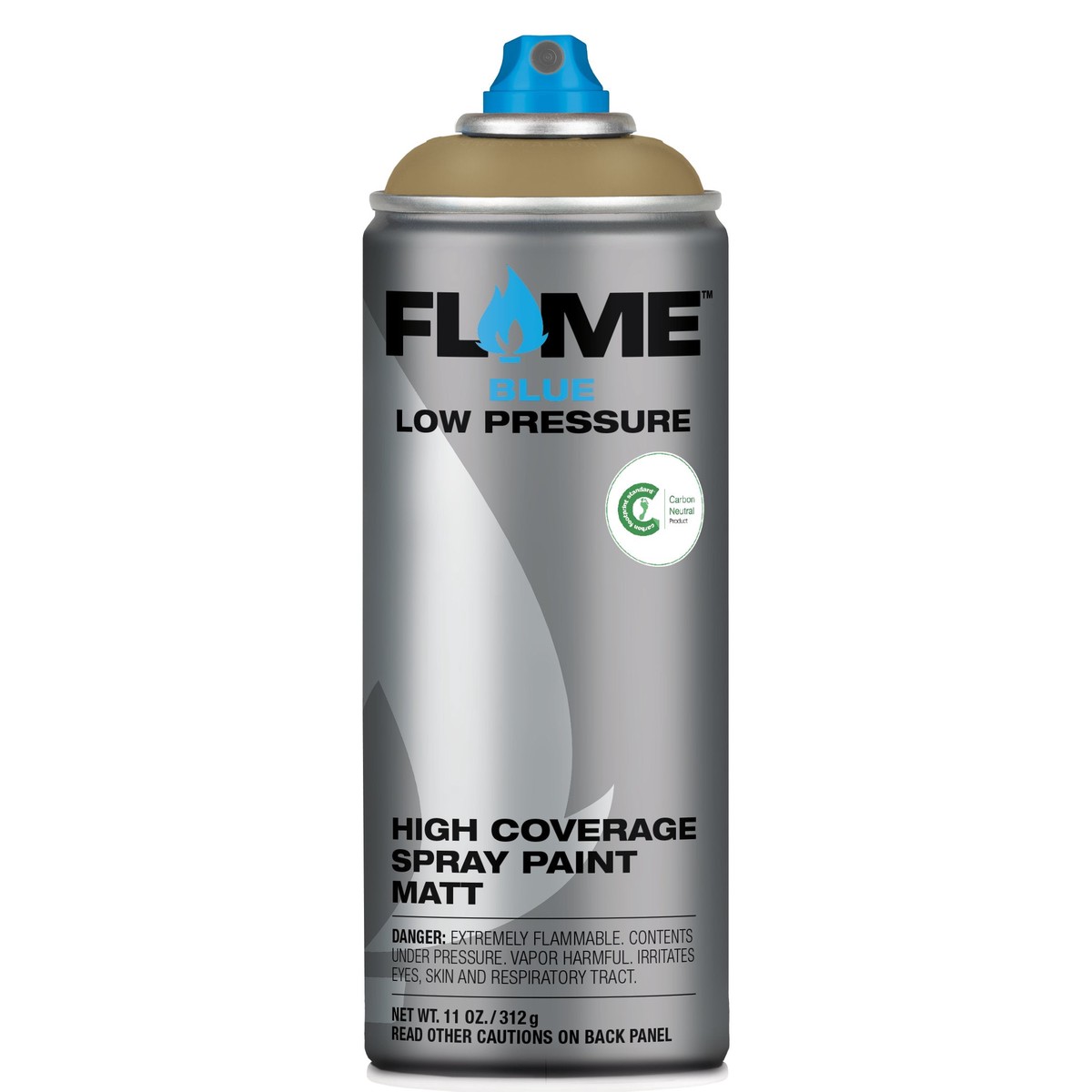 Flame Blue Spray Paint #734 Grey Beige