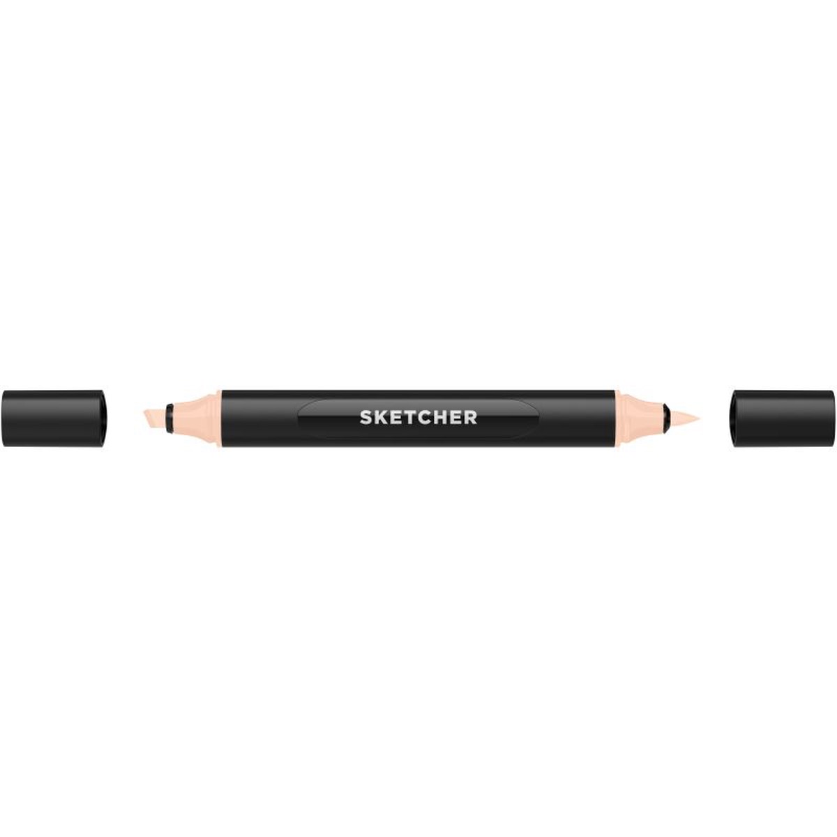 MOLOTOW SKETCHER MARKER BRUSH + CHISEL APRICOT LIGHT