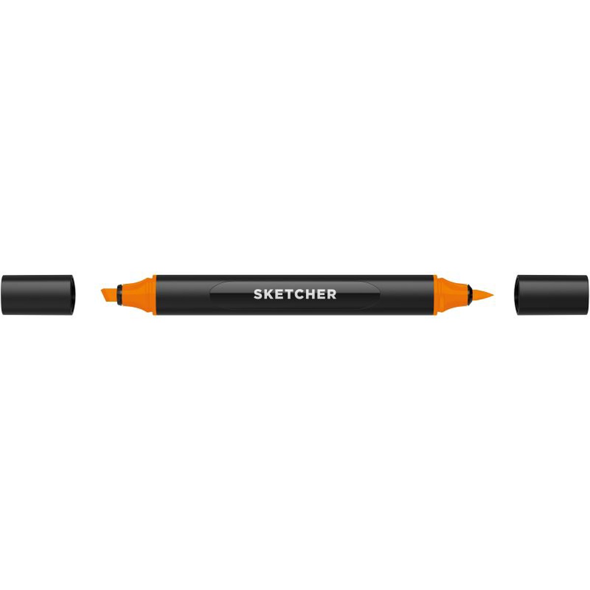 MOLOTOW SKETCHER MARKER BRUSH + CHISEL ORANGE