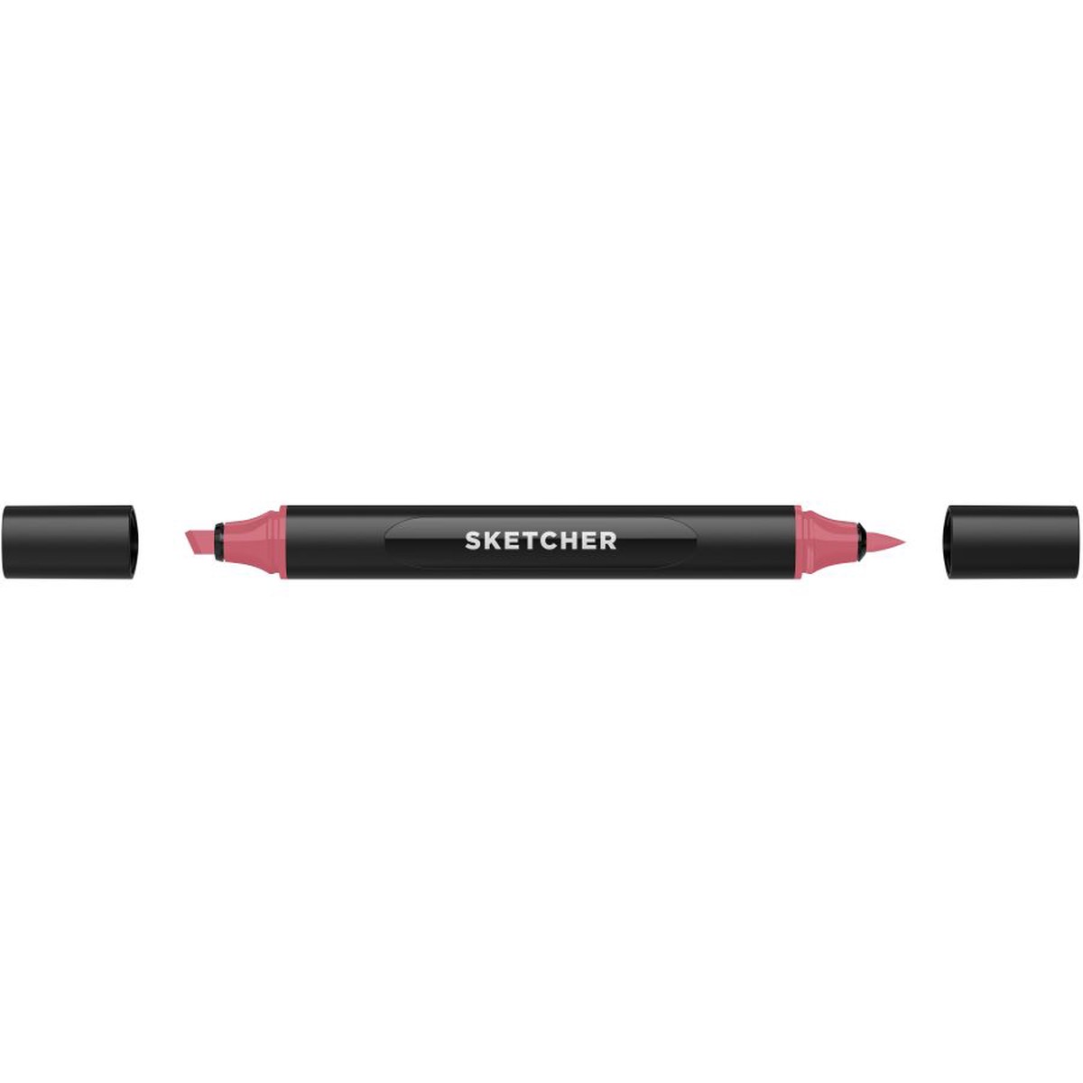 MOLOTOW SKETCHER MARKER BRUSH + CHISEL SANGRIA MIDDLE