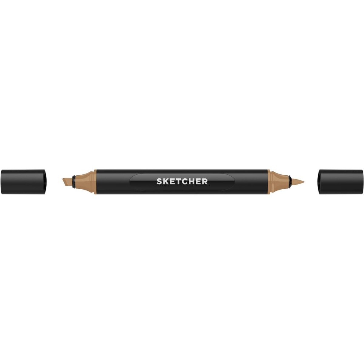 MOLOTOW SKETCHER MARKER BRUSH + CHISEL CARAMEL
