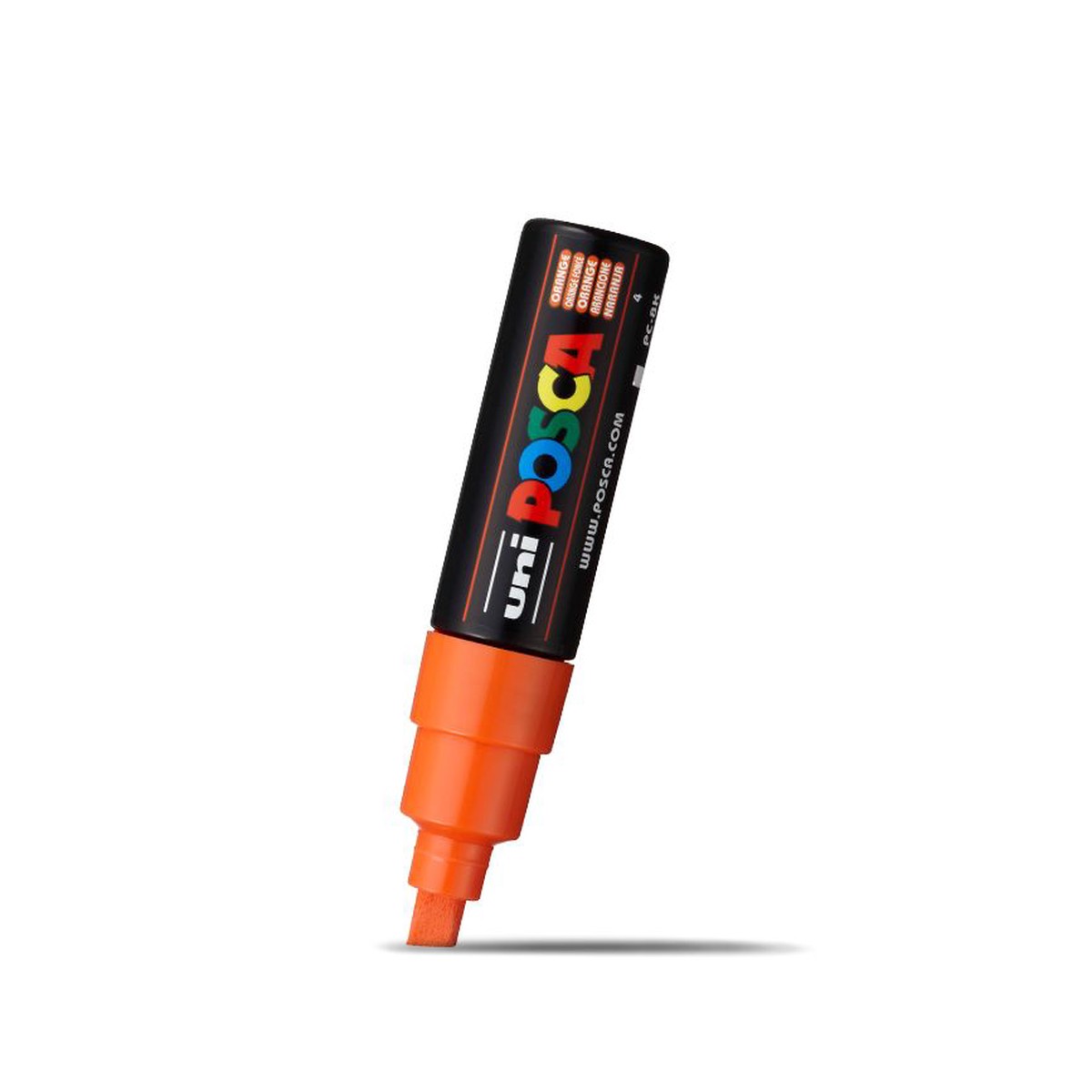 Posca Bold Chisel Tip Marker Orange