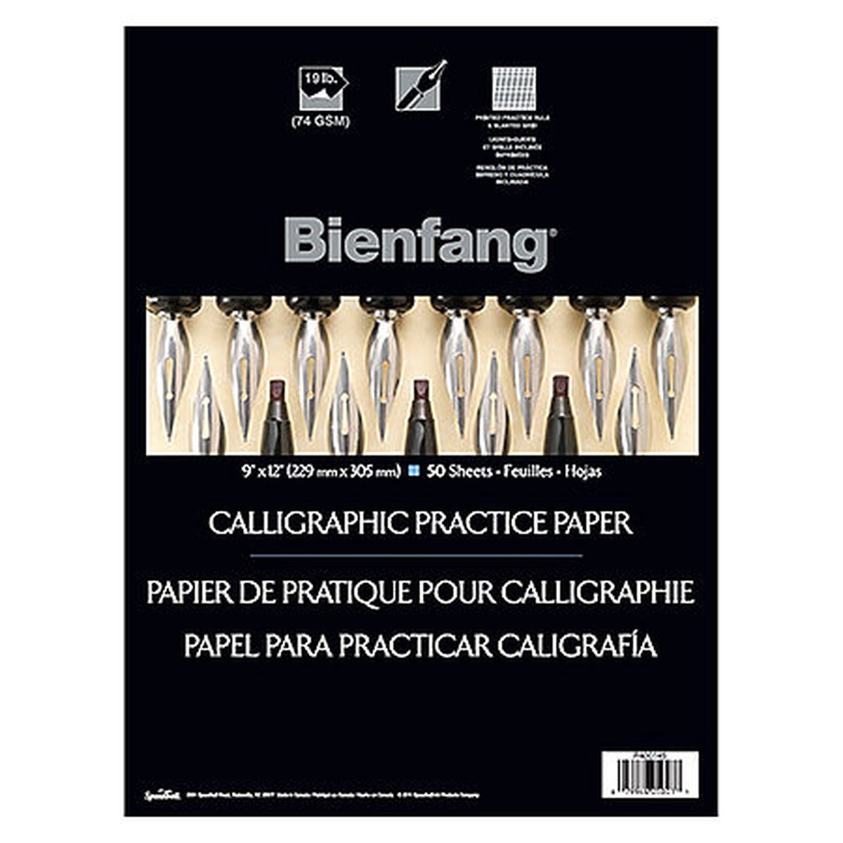 Calligraphy Practice Pad 9″x12″