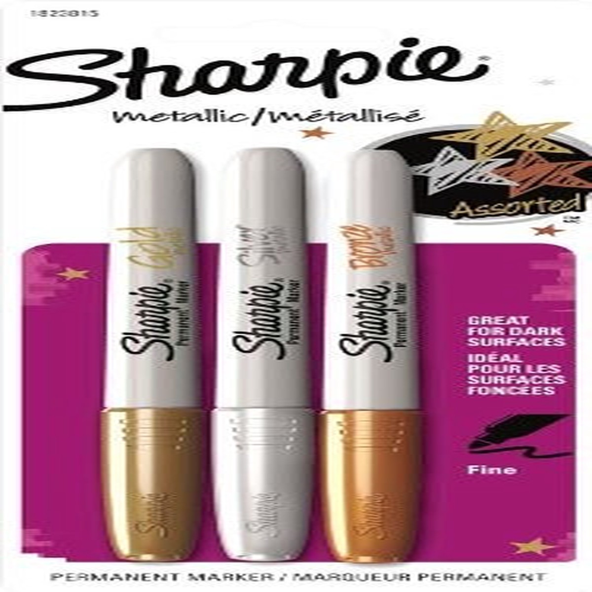 Sharpie Marker Metallic 3pc Set