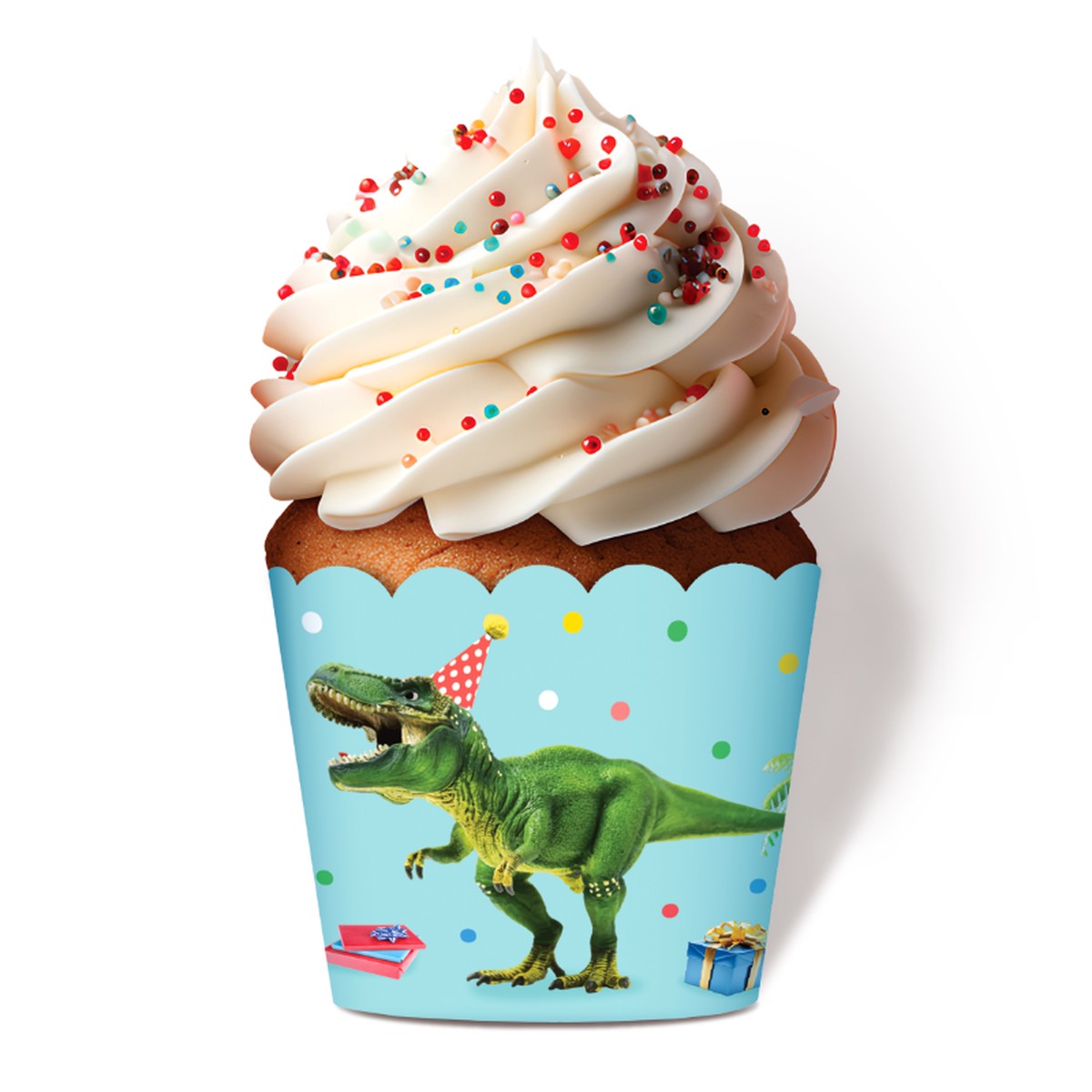 Cupcake Cups 12 Pack – Dinosaur