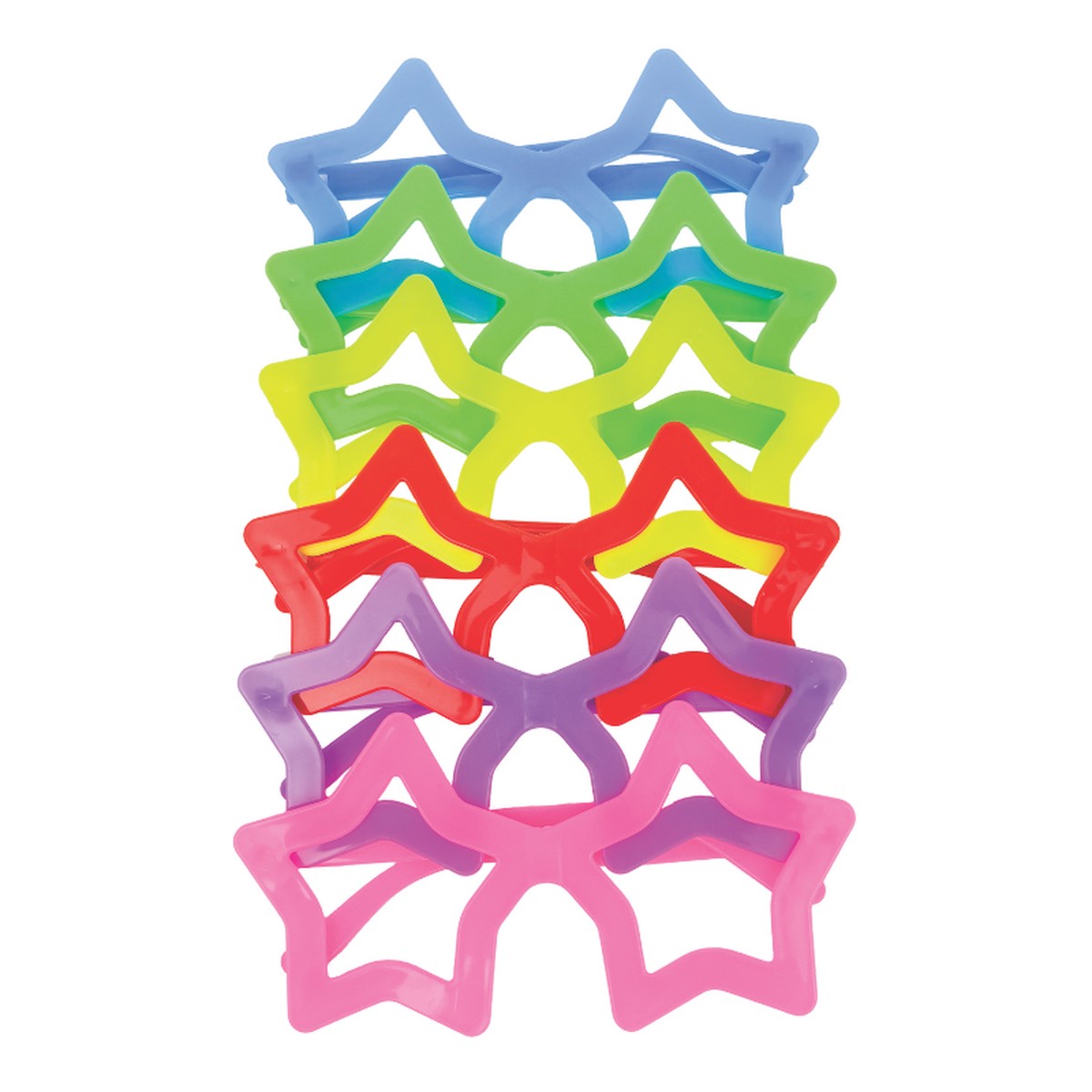 Favour 6 Pack – Glasses Stars