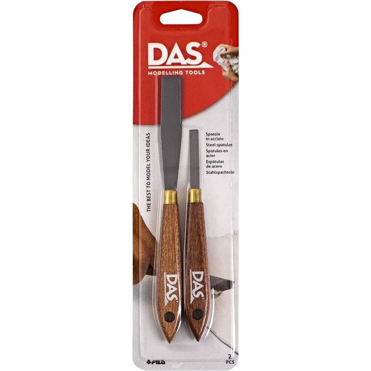 DAS Tools Blister 2 Metal Spatulas