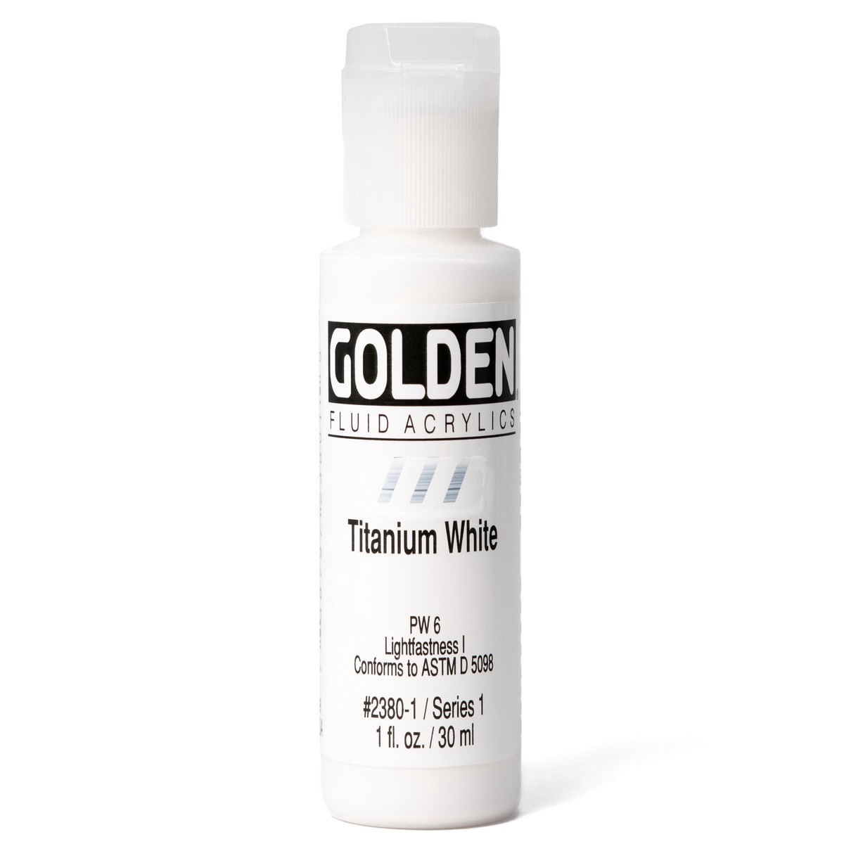 Golden Fluid Acrylics, Titanium White