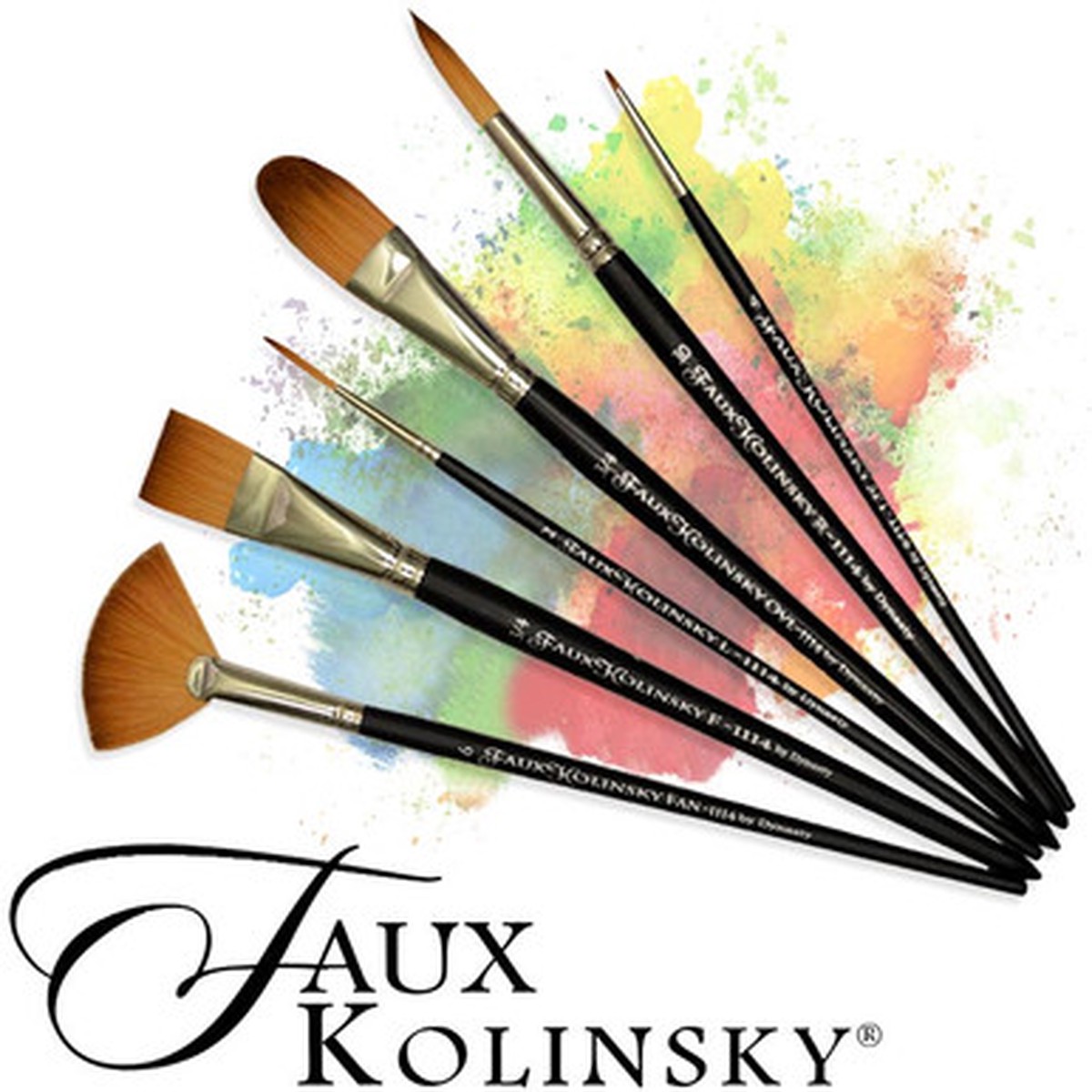 Faux Kolinsky Round size 2