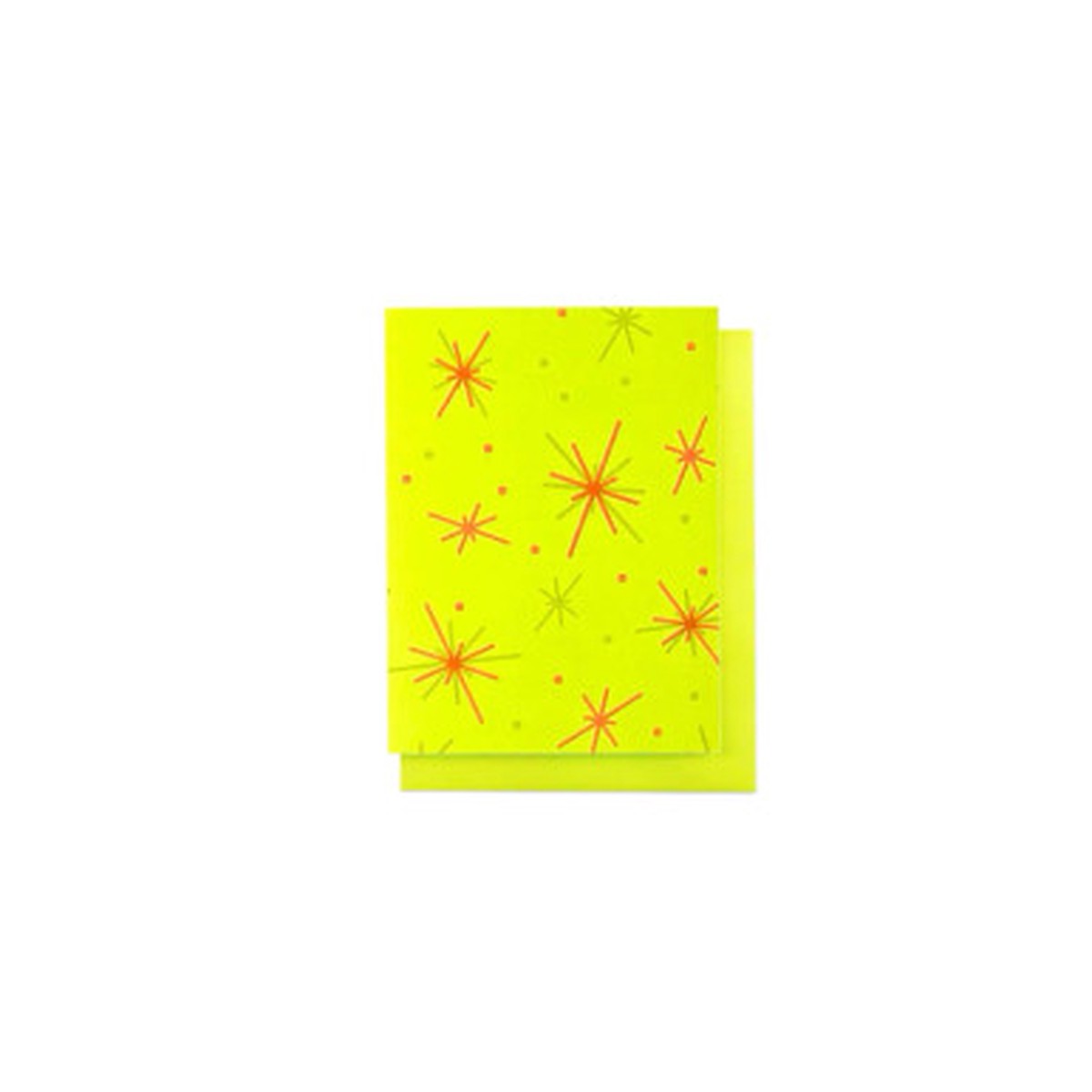 Next Chapter Studio Mini Risograph Card Confetti Lime