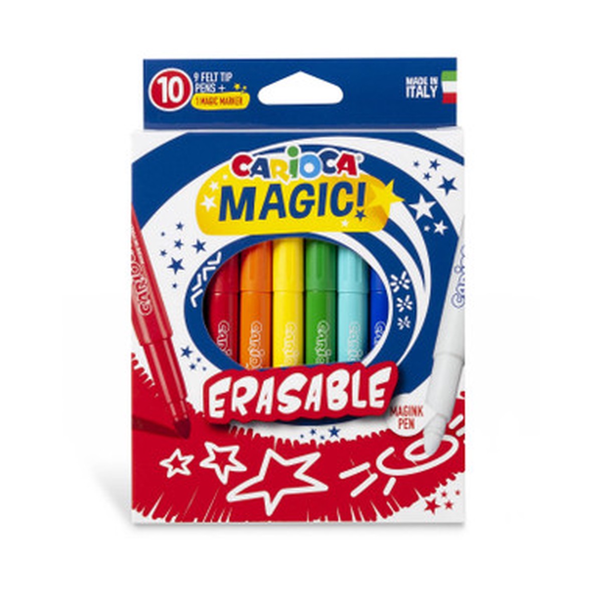 Carioca Erasable Magic Markers 10 Set