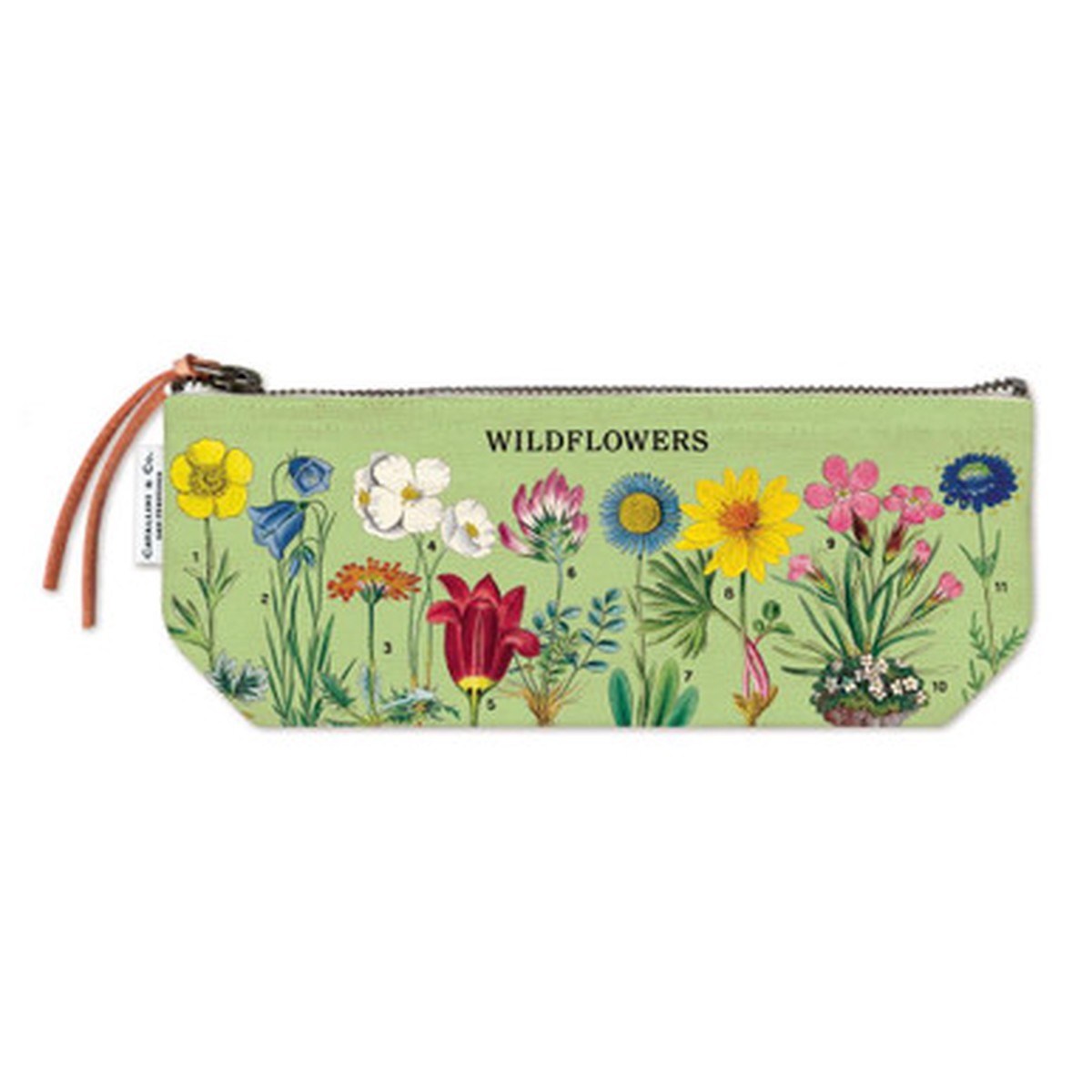 Cavallini Mini Pouch Wildflowers