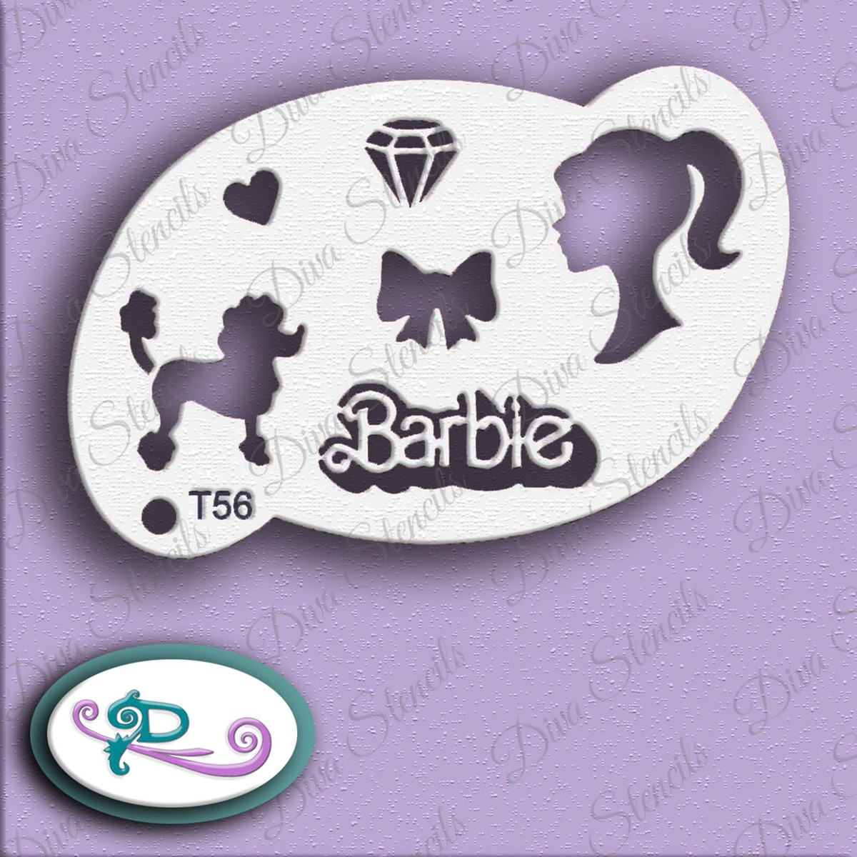 Diva Stencil – Barbie Diva